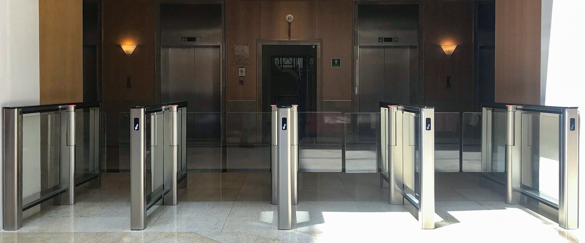 Скоростные проходы ST-01, офис компании PepsiCo, Мексика